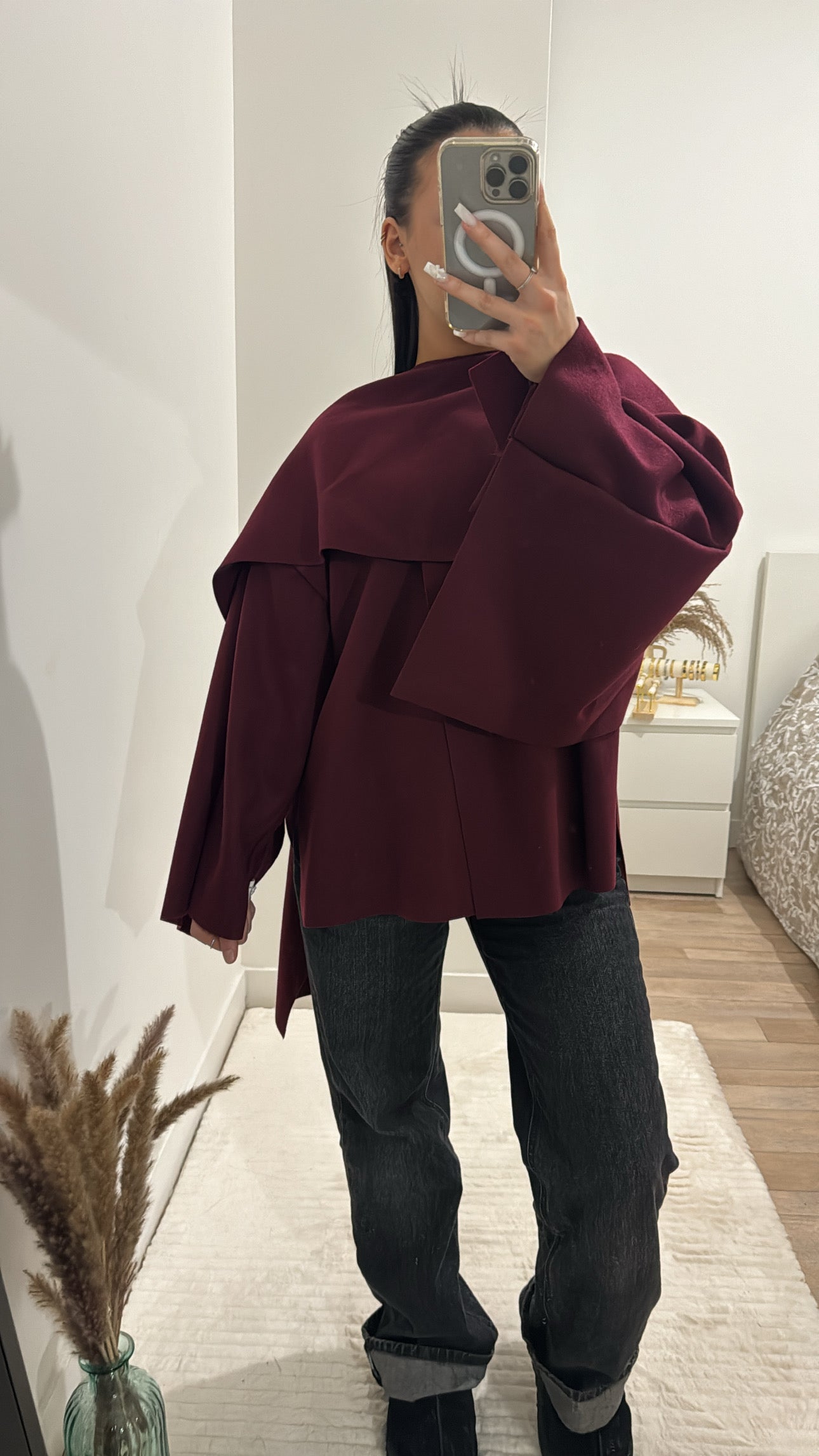 veste écharpe ( cape )
