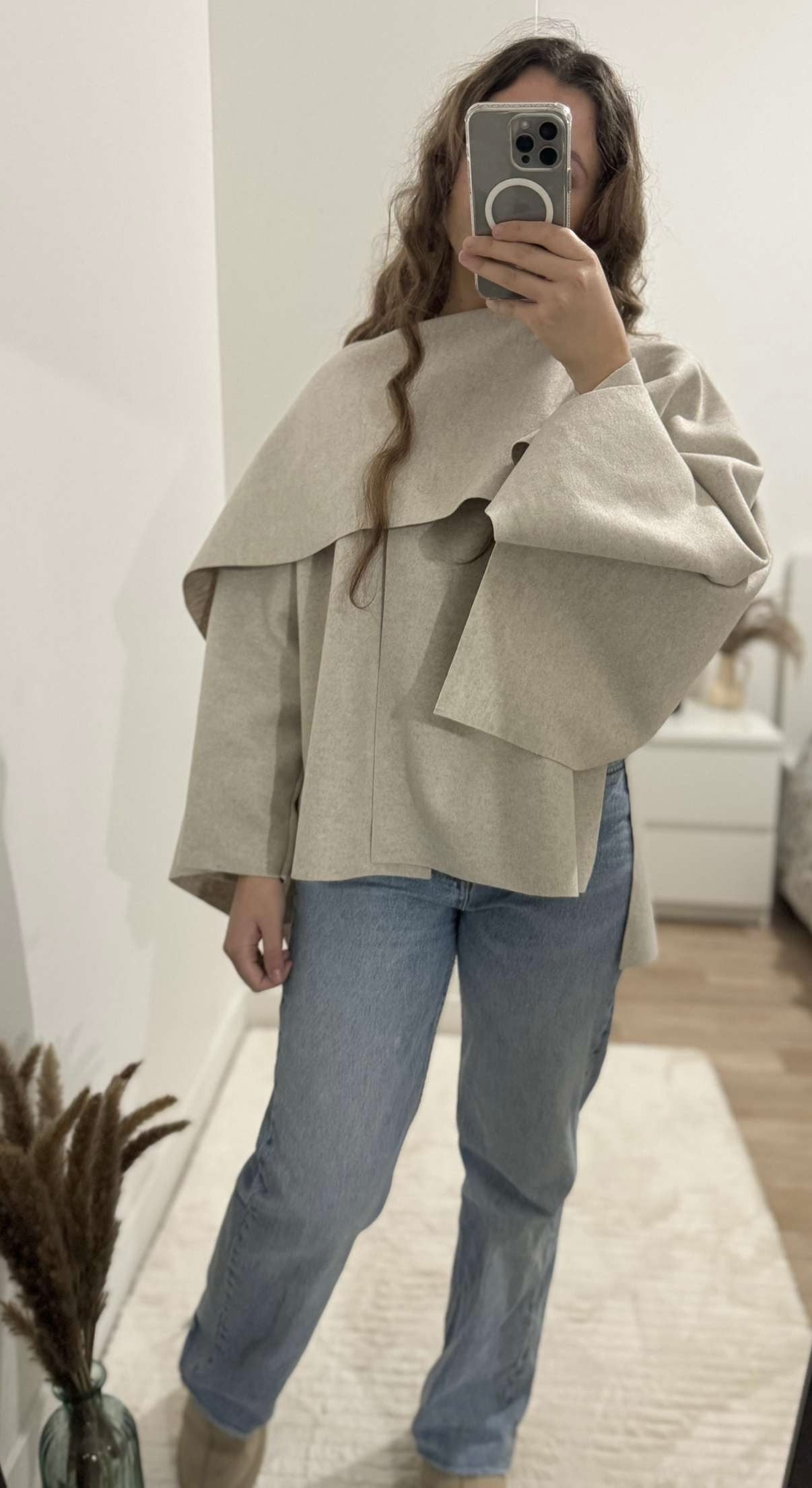 veste écharpe ( cape )