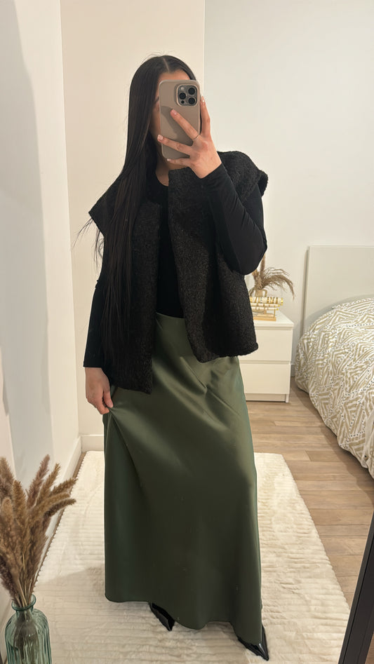 Jupe satin